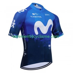 Homme Maillot vélo Movistar 2024